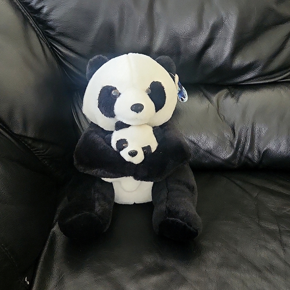 Stuffed panda
